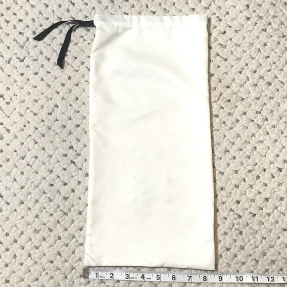 GUCCI LOGO Signature Bag Storage Dust Drawstring shoes Sleeper black cream white - Picture 3 of 3